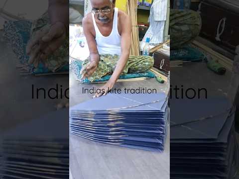 Ajit Da-one of the oldest kite makers of kolkata#patang #kite #shorts ⭐⭐⭐⭐⭐⭐⭐⭐⭐