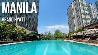 REAL HOTEL TOUR: Grand Hyatt Manila Pool Area Walkround