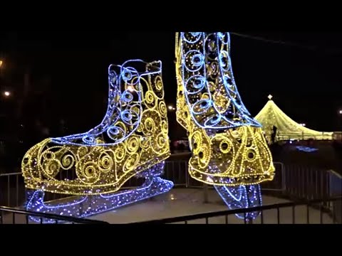 МОСКВА.НОВОГОДНИЙ ПАРК СОКОЛЬНИКИ 2020.MOSCOW.CHRISTMAS park SOKOLNIKI 2020.