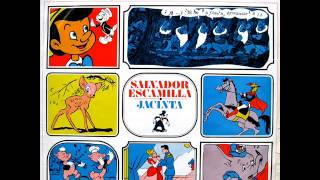 Salvador Escamilla I Jacinta - Les Cançons De Walt Disney - LP 1968