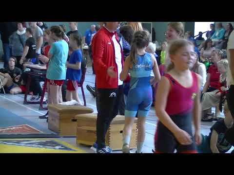 Wrestling Ringen Pokalturnier Werdau, weibliche female Schüler und Jugend, 38 kg, Freistil