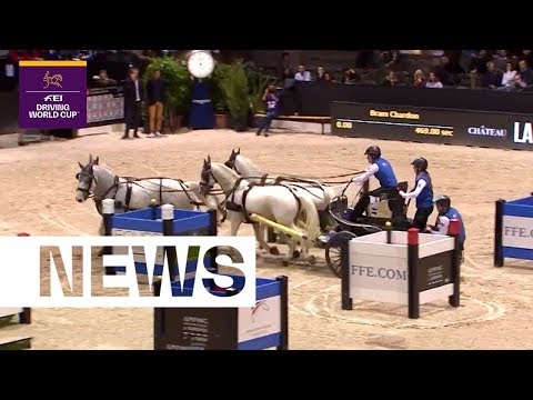 The youngest Driving Champion ever: Bram Chardon wins in Bordeaux | FEI Driving World Cup™ Final