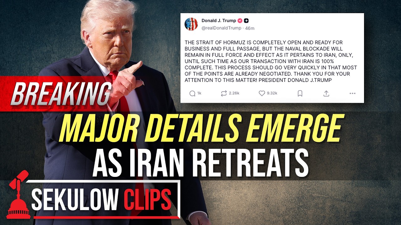 BREAKING: Trump Announces US Blockade to Continue Amid Iran Retreat