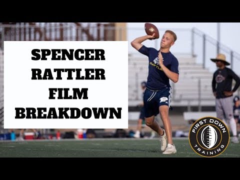 SPENCER RATTLER Film Analysis | QB1 STAR | Next Kyler...