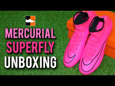 Nike Mercurial Superfly IV SG Unboxing - Lightning Storm Pink/Black Edition