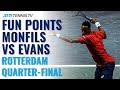 Fun Rallies & Winners Between Gael Monfils & Dan Evans | Rotterdam 2020 Quarter-Final