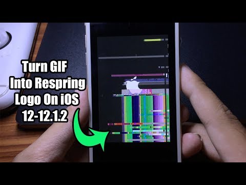 Turn GIF into Respring Loading Indicator On iOS 12-12.1.2 (Jailbreak Tweak)