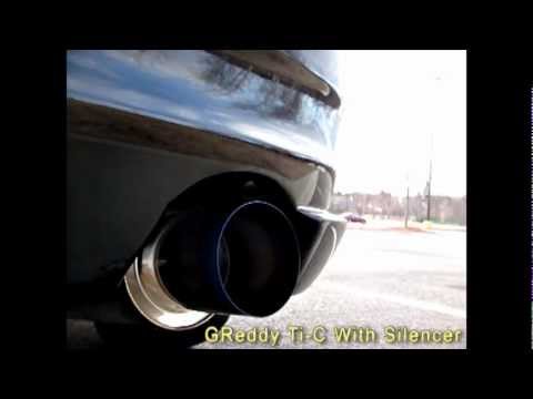 Scion tC - GReddy Ti-C Exhaust (Silencer On)