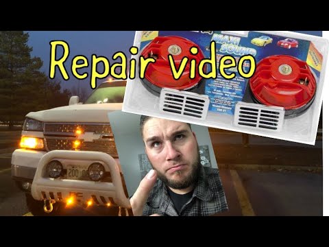 MAXI SOUND HORNS ! REPLACEMENT INSTALLATION