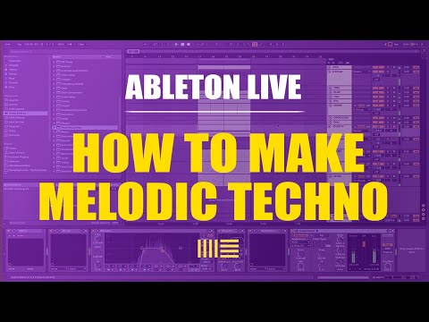 How to produce Deep melodic Techno #1 | Ableton live