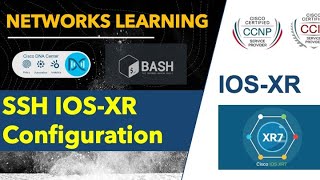 Download the video "Cisco IOS-XR SSH configuration"