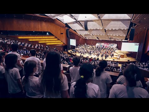 התזמורת הפילהרמונית וילדי ישראל בביצוע נפלא לשיר היונה