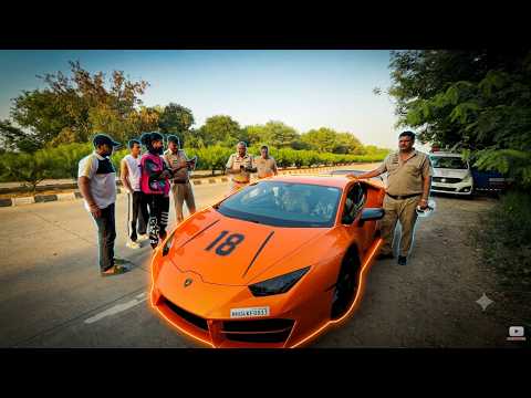 Apni Supercar Ko Police Ne Pakad Liya 😱