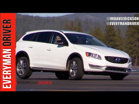 Here's the 2015 Volvo V60 Cross Country on Autocross on Everyman Driver