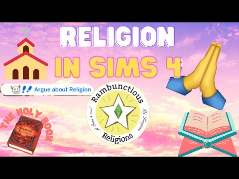 RELIGION in the SIMS?! ????????⛪ | RELIGION MOD | Lumpinou's Rambunctious Religions