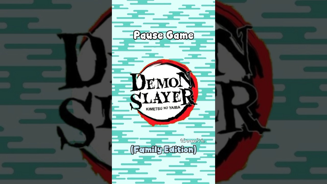 Pause Game Kny / family edition #demonslayer #kimetsunoyaiba #kny #pausegame #family #pause #knyedit