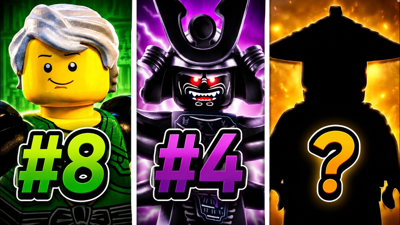 TOP 10 des pouvoirs élémentaires les plus PUISSANTS dans NINJAGO