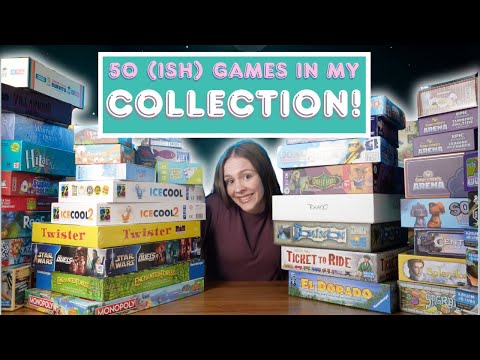 50 games in my Board Game Collection | My Board Game Collection