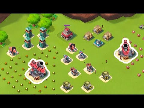DESTROYING more Hammerman HQ Bases in Boom Beach! (HQ 40)
