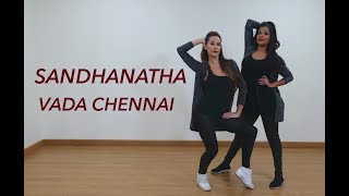 SANDHANATHA | Vada Chennai | Kuthu dance cover | Dhanush | Vinatha Sreeramkumar