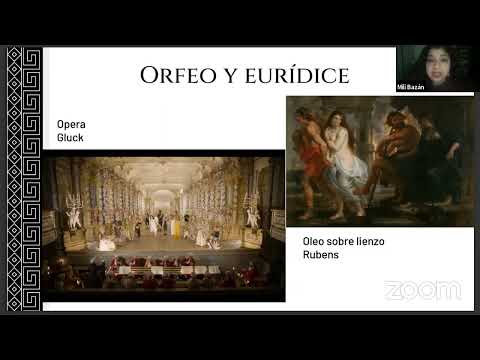 Conferencia 17. Orfeo y Eúridice: La pérdida del Alma. MILAGROS BAZÁN