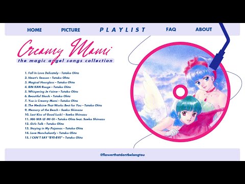 『 Playlist 』 Creamy Mami, the Magic Angel songs collection
