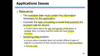 (데이터 마이닝) 데이터 품질 - 응용과 관련된 이슈들