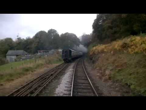 Haverthwaite to Lakeside guard's eye view Part 1