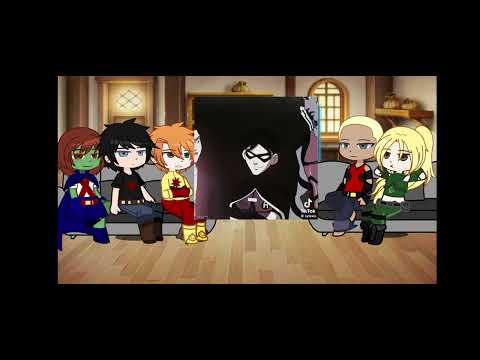 Young Justice react to Robin|Part 1|Short video|Cringe😭💔|