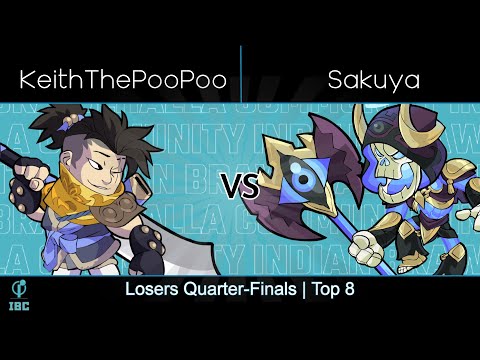 KeithThePooPoo vs Sakuya | IBC 1v1 December Championship 2020 | Top 8 Losers Quater-Finals
