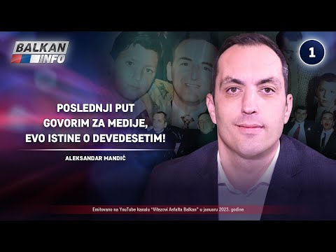 INTERVJU: Aleksandar Mandić - Poslednji put govorim za medije, evo istine o devedesetim! (15.1.2023)