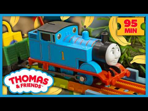 Sodor is Going Bananas!!! 🍌🐵 | Thomas & Friends: Watch Out Thomas! | 95 Minutes! - Kids TV Series, Kingdom Kids Zone - Thomas & Friends