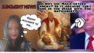 JUDGMENT NEWS: Antichrist Donald Trump AI Image  Angers MAGA 😂 