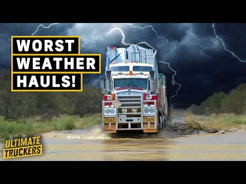 Caught in the Storm! Truckers’ Most Dangerous Weather Hauls!