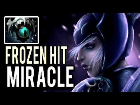 Frozen Mass Hit Luna with SKADI by Miracle- 9060 MMR Patch 7.01 Meta Dota 2