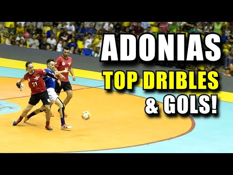 ADONIAS - MELHORES DRIBLES E GOLS NO REIS DO DRIBLE !!!