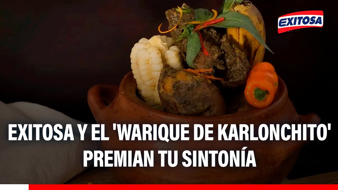 🔴🔵 Exitosa y el 'Warique de Karlonchito' premian tu sintonía con una deliciosa pachamanca y causa