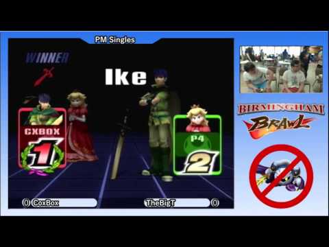 Birmingham Brawl 2 PM Singles - CoxBox (Ike) vs. TheeBigT (Peach)