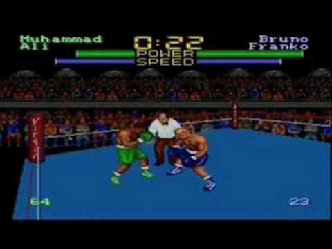 Muhammad Ali's Heavyweight Boxing Megadrive