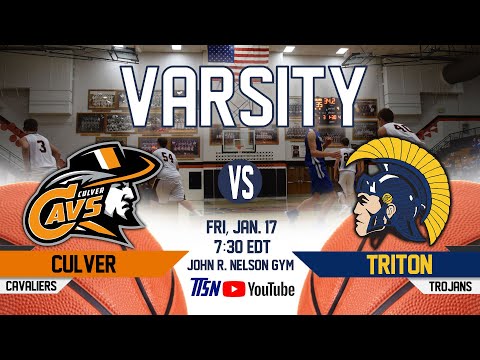 Triton at Culver - Varsity Boys Basketball 🏀 1-17-2020 REMASTERED