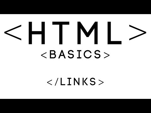 HTML Basics Tutorial 7 Links