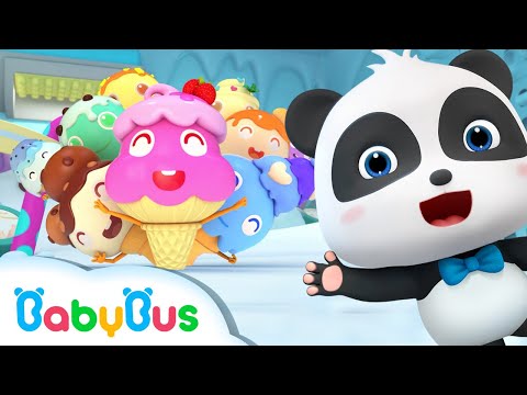 Înghețatele se joacă în zăpadă❄️Învățăm să ne prezentăm | Cântece educative | Cântece Copii BabyBus