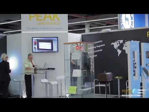 PEAK PO60HB Isolated 60 W DC/DC Half-Brick converter series (SPS/IPC/Drives 2012)