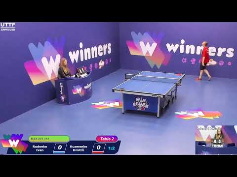 WINners CUP table 2  13.10 Rudenko Ivan - Kuzmenko Dmitrii 19:15