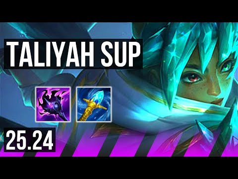 TALIYAH & Tristana vs PYKE & Smolder (SUP) | EUW Master | 25.24