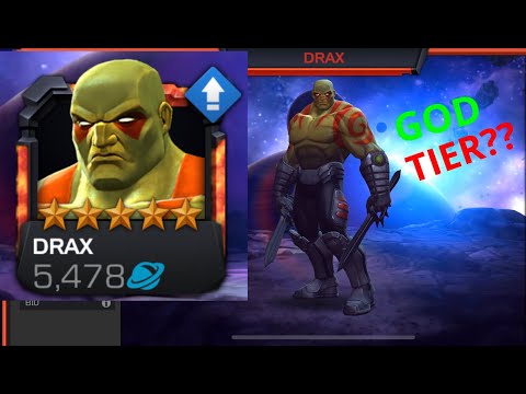 God tier mcoc - Drax DESTROYS winter soldier- OG champ - game changer - Marvel Contest of Champions