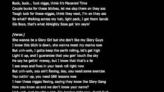 Chief Keef - Macaroni Time (Lyrics on screen)
