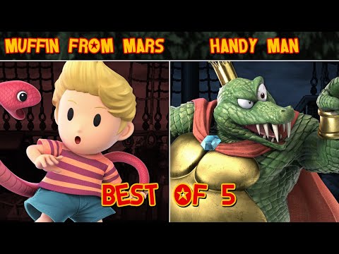 Best of Five: Muffin from Mars (Lucas) vs. Handy Man (King K. Rool)
