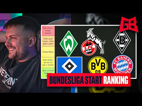 GamerBrother RANKED den BUNDESLIGA START aller BULI TEAMS 😱😬