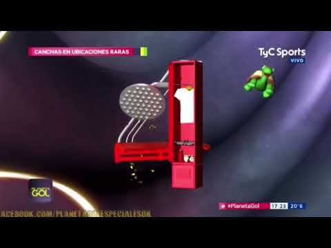 Cancha ubicadas en lugares raros / Planeta Gol